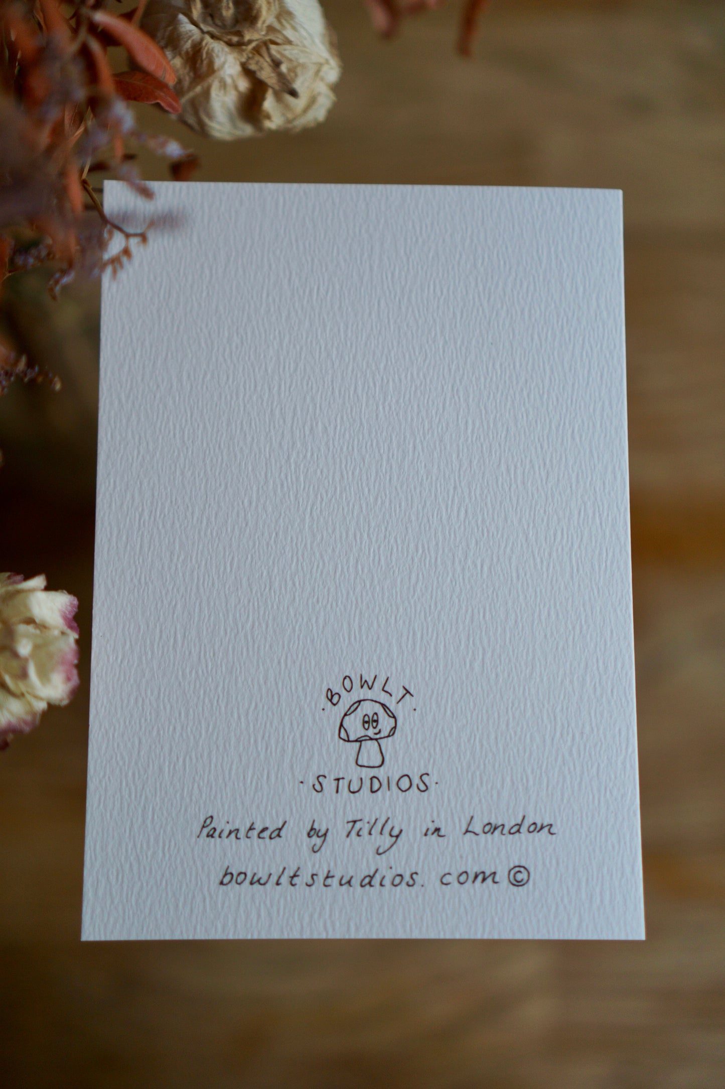 Animal market - blank rabbit card